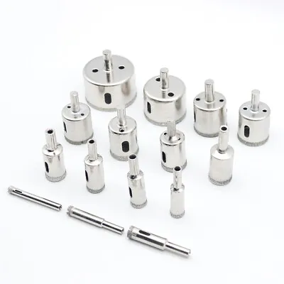15-Piece Hole Saw KitDurable Carbon Steel Power Drill Hole Cutter For WoodPVC • $9.97