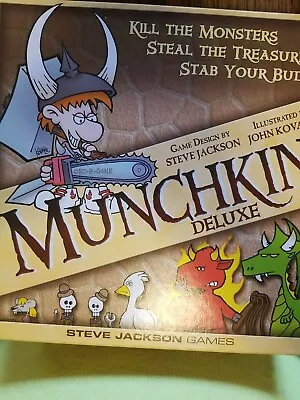 Steve Jackson Games Munchkin Deluxe Board Game - SJG1483 • $12