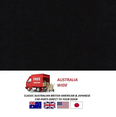 Holden Hq Hj Hx Hz Wb Ute & 1 Ton Ute Roof Lining Black Sandpaper • $265.95