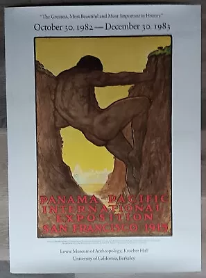Panama Pacific International Exposition. Lowie Museum 1982 Poster. Nahl Artist • $150