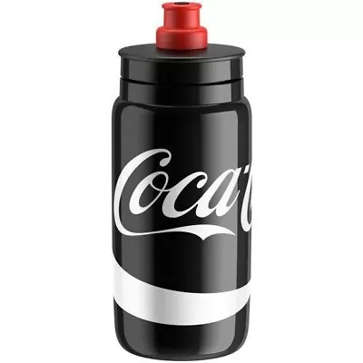 New Elite Coca Cola Fly Cycling Water Bottle - 550ml Black • $13.73