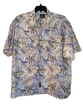 $14.95 • Buy BD Baggies Men’s Tropical Pattern Short Sleeve Shirt Size XL