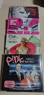 Pink:- CD Bundle...3x Albums/1x Single... • £9.99