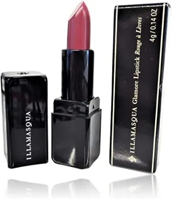 Illamasqua Glamore Lipstick Glissade 4g Bold Pink Satin  - New In Box • £5.99