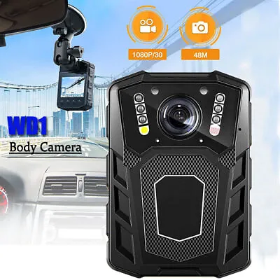 Losfom Body Camera With Audio Car Dash Camera 1080P Police Video Camcoder 64GB • $69.99
