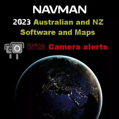 2023 Australia & NZ Maps For Navman MY50T MY60T MY80T MY75T MY55T MY65T • $35.99