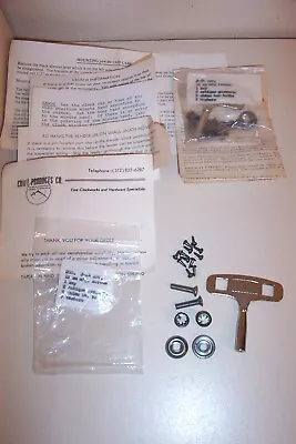 VTG CLOCK KEYS With Hardware Grommets Bolts Screws CRAFT PRODUCTS J-64 (2) LOT • $7.99