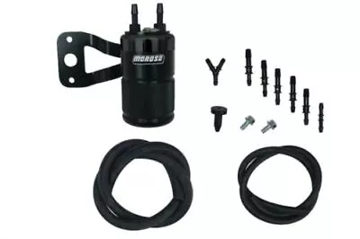 Moroso Air/Oil Separator For Twin Cams With Stock Air Cleaner Black 85714 • $233.99