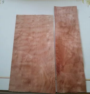 Quilted Maple Wood Veneer 13 1/2  X 7   & 1/42  Buckled + 1 Piece • $8.99