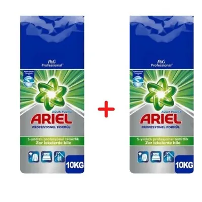 Ariel Professional Washing Powder Laundry Detergent 20 Kg White 2x10kg 134 Wash • £54.99