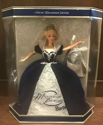 Millenium Princess 2000 Special Edition Barbie Doll With Keepsake Ornament NIB • $24.99