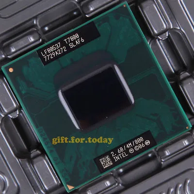 Intel Core 2 Duo T7800 SLAF6 2.6GHz Dual-Core CPU Processor • $25.99