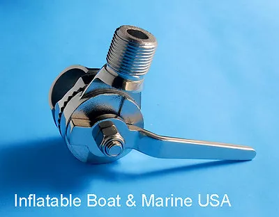 Boat VHF Antenna Ratchet Base Clamp On / Rail Mount - Marine 316 Stainless Steel • $36.75