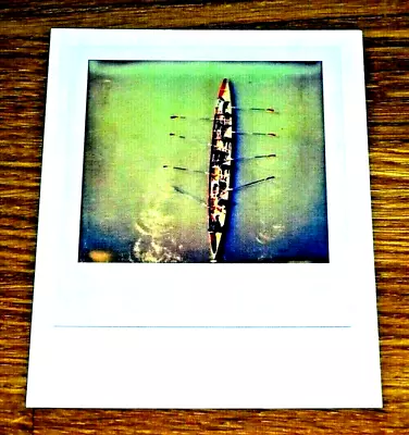 The Impossible Spectrum Project Photograph Postcard ~ 8 Men Rowing ~ New • £1.50