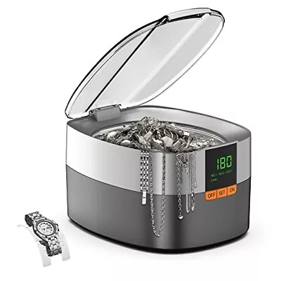 KECOOLKE Ultrasonic Jewelry Cleaner 750ml Sonic Cleaner With Digital 750ML READ • $39.99