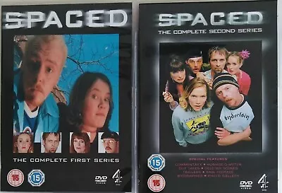 £3.99 • Buy Spaced DVDs, The Complete 1st & 2nd Series Channel 4 Cert 15 Region 2 Simon Pegg