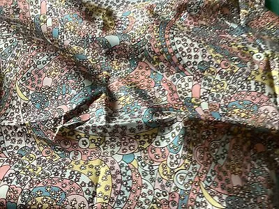 Liberty Tana Lawn Remnant CARNABY PATCHWORK C 24” X8” • £7