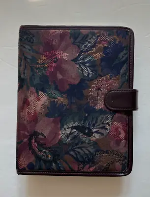 At-A-Glance Binder Planner Organizer Small 5-7/8 X 7-1/2 Floral Fabric | Refills • $29