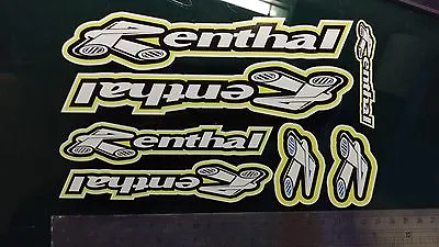 £4.99 • Buy Renthal Sticker Decal Pack Motorcycle Scooter Car Modified  Colour 2