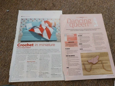 £3.55 • Buy Lots. Dolls House - Instructions Crochet Soft Furnishings.1:12