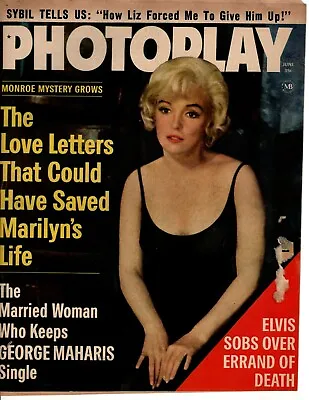 Marilyn Monroe Magazine Clipping - Photoplay Magazine - June 1963 • $15