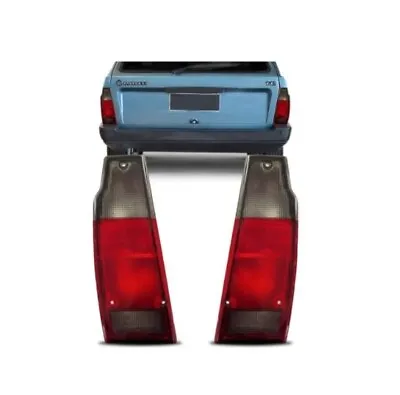 Vw Volkswagen Fox Wagon 91 92 93 94 95 Red Smoke Tail Lights Brand New • $147