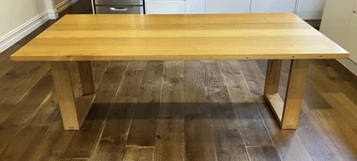 $950 • Buy Dining Table - Reclaimed Tasmanian Hardwood  - Adjustable For 6 Or 8 Pax