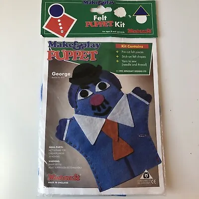 Vintage Puppet Kit 1995 New Old Stock MiniCraft Make And Play • £12.99