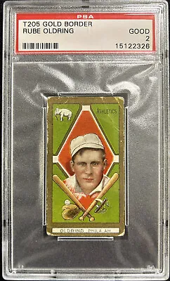 1911 T205 Rube Oldring Athletics PSA 2 Polar Bear - Philadelphia A’s 🐘 • $57.99