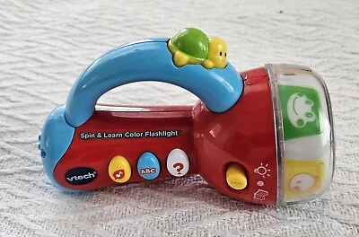 Vtech Spin And Learn Interactive Flashlight Counting ABC's Colors • $5