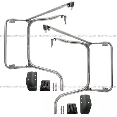 Door Mirror Arm With Bottom Mount Bracket Aluminum Black LH & RH Fit: Peterbilt • $419