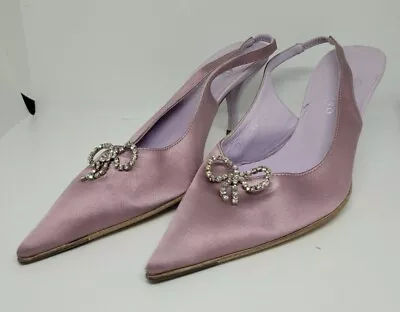 £20 • Buy Jaime Mascaro Slingback Bridal Party Shoes Size 5