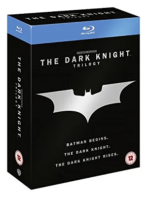 The Dark Knight Trilogy Blu-Ray (2012) Christian Bale Nolan (DIR) Cert 12 5 • £10.82