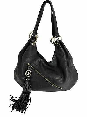 Michael Kors Charm Tassel Convertible Hobo Shoulder Handbag • $40
