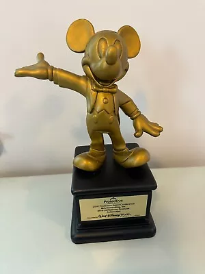 Disney Mickey Mouse Golden Bronze Mousecar Award Statue 9.” RARE • $75