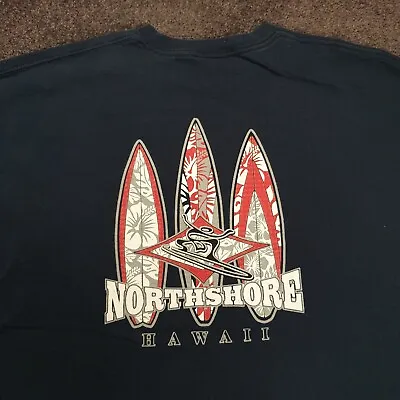 Vintage North Shore Hawaii Surf Wear Men's T-Shirt  Size 3XL • $9.65