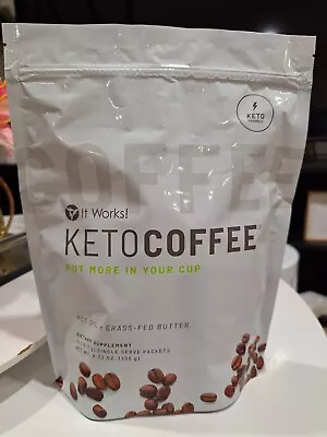 It Works! Keto Coffee - (Pack Of 15) MCT Oil. Grass-fed Butter Fast Shipping. • $49.99