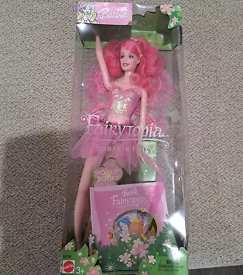 Magical 2003 Barbie Fairytopia Winged Pink “Sparkle Fairy” NRFB MINT • $40