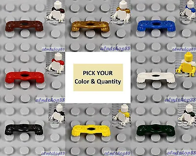 LEGO - Epaulettes - PICK YOUR COLOR- Minifig Shoulder Pad Soldier Pirate Captain • $1.79