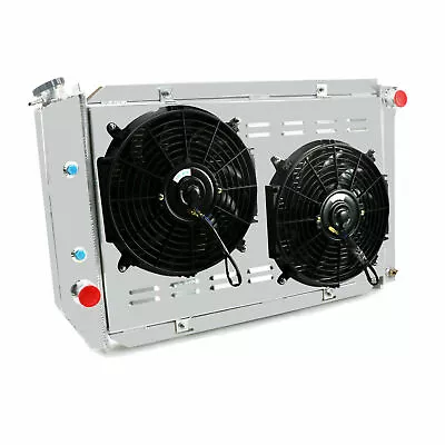 3-Row Radiator Shroud Fan For 71-73 Ford Mustang Fairlane Mercury Cougar V8 • $199