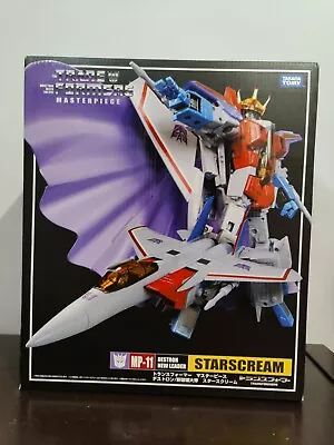 Transformers Masterpiece MP-11 Starscream With Collector Coin MISB Genuine • $280