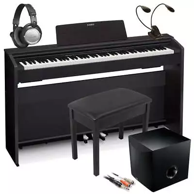 Casio Privia PX-870 Digital Piano - Black COMPLETE HOME BUNDLE PLUS • $1179.99