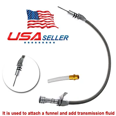 Flexible Stainless Transmission Dipstick Fits Chevy GM 700R4 700 Tranny SBC BBC • $18.47