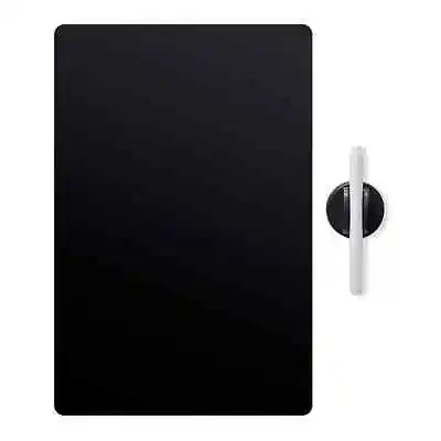 Black A3 Dry Wipe Magnetic Fridge Whiteboard Memo Board Drywipe Notice Board UK • £9.99
