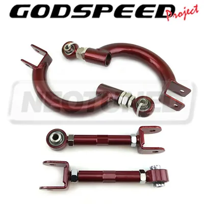 Godspeed Adjustable Gen2 Rear Camber+Traction Control Arm Kit Set For 240sx S13 • $255