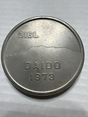 Rare Daidō Metals 1973  Metal Paper Weight Industrial Vintage • $127