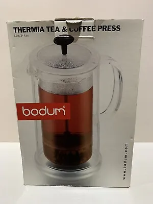 £21.99 • Buy Bodum Thermia Coffee Tea Cafetière French Press 8 Cup Double Wall New In Box