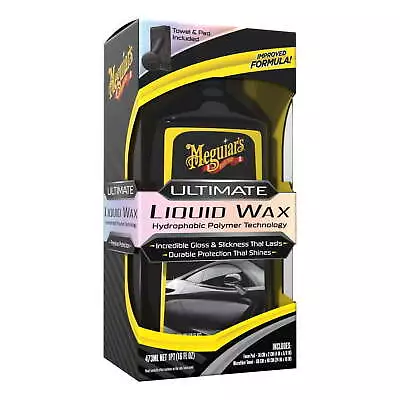 Meguiar's Ultimate Liquid Wax Long-Lasting Easy To Use Synthetic Wax G210516 • $17.24