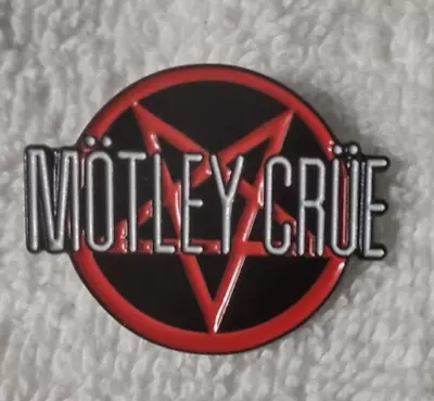 MOTLEY CRUE Pin Lapel Brooch - Heavy Metal Rock Band Music - FREE SHIPPING !!!! • $5.50