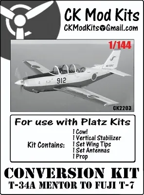 Fuji T-7 Conversation Kit For Platz T-34 Mentor • $6